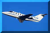 Beechcraft 400A Beechjet, click to open in large format