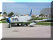North American F-86F Sabre, click to open in large format